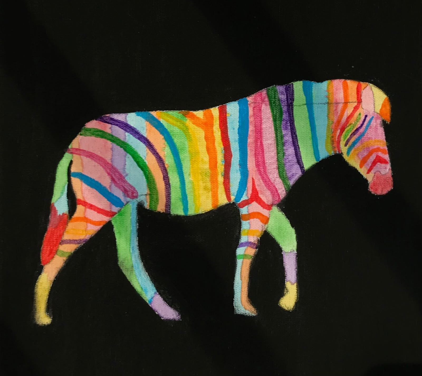 Zebra Aquarela